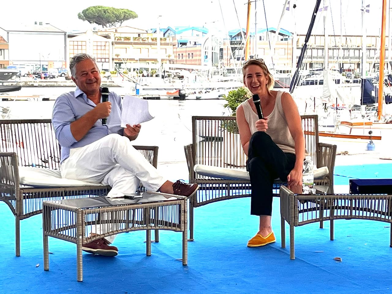 Viareggio Yachting Destination Events. Le interviste a Caterina Banti e a Roberto Lacorte.