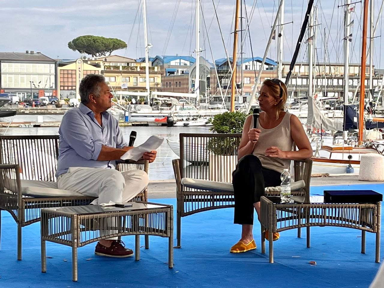 Viareggio Yachting Destination Events. Le interviste a Caterina Banti e a Roberto Lacorte.